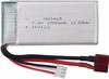 2pcs 7.4V 1500mAh Rechargeable Lithium Batteries with 2-in-1 USB Charger for RC Cars 9200 9200E HB101 200E 9202E 9203E 9204E