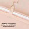 Space-Saving Foldable Stackable Hanging Storage Bags-Visible Mesh Window Organizers for Down Jackets,Winter Coats &Thick Clothes
