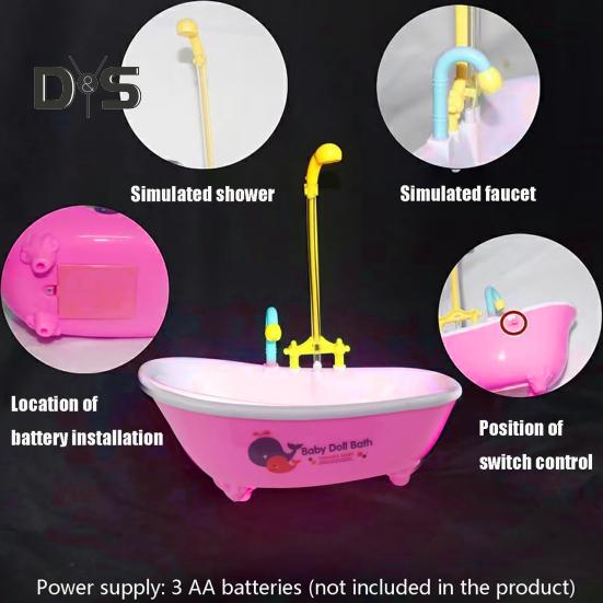 Parrot Bathtub Automatic Pet Birds Bath Shower Tub Electric Birds Bath Fountain Shower Box for Small Medium Parrots Cockatiel Parakeets Conures