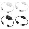 USB LED Light Strip with Touch Dimmer - 5V Monochrome