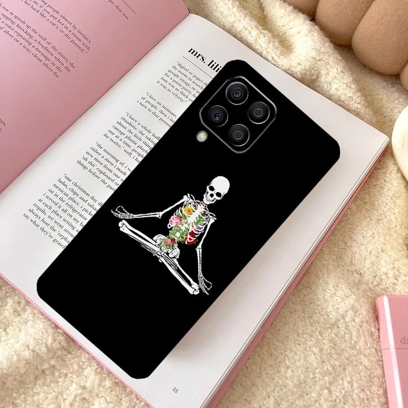 

Skeleton Yoga Case For Samsung Galaxy M11 M12 M13 M14 M15 M06 M16 M36 M56 M31 M53 M32 M52 M35 M55 M34 M54 Samsung M52 5G