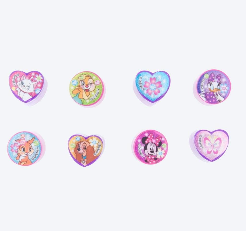 Minnie Mouse, Daisy Duck, Marie, Clarice, Miss Bunny, Lady Stamp Set [Tokyo Disney Resort Exclusive]