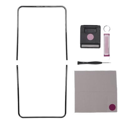 Middle Bezel Frame Repair Parts for Z Flip 4 5G F721 LCD Screen Frame Replacement Phone Screen