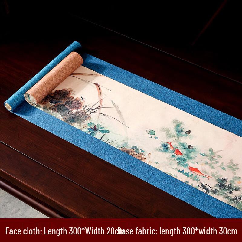 Handun Retro Chinese Zen Waterproof Table Runner