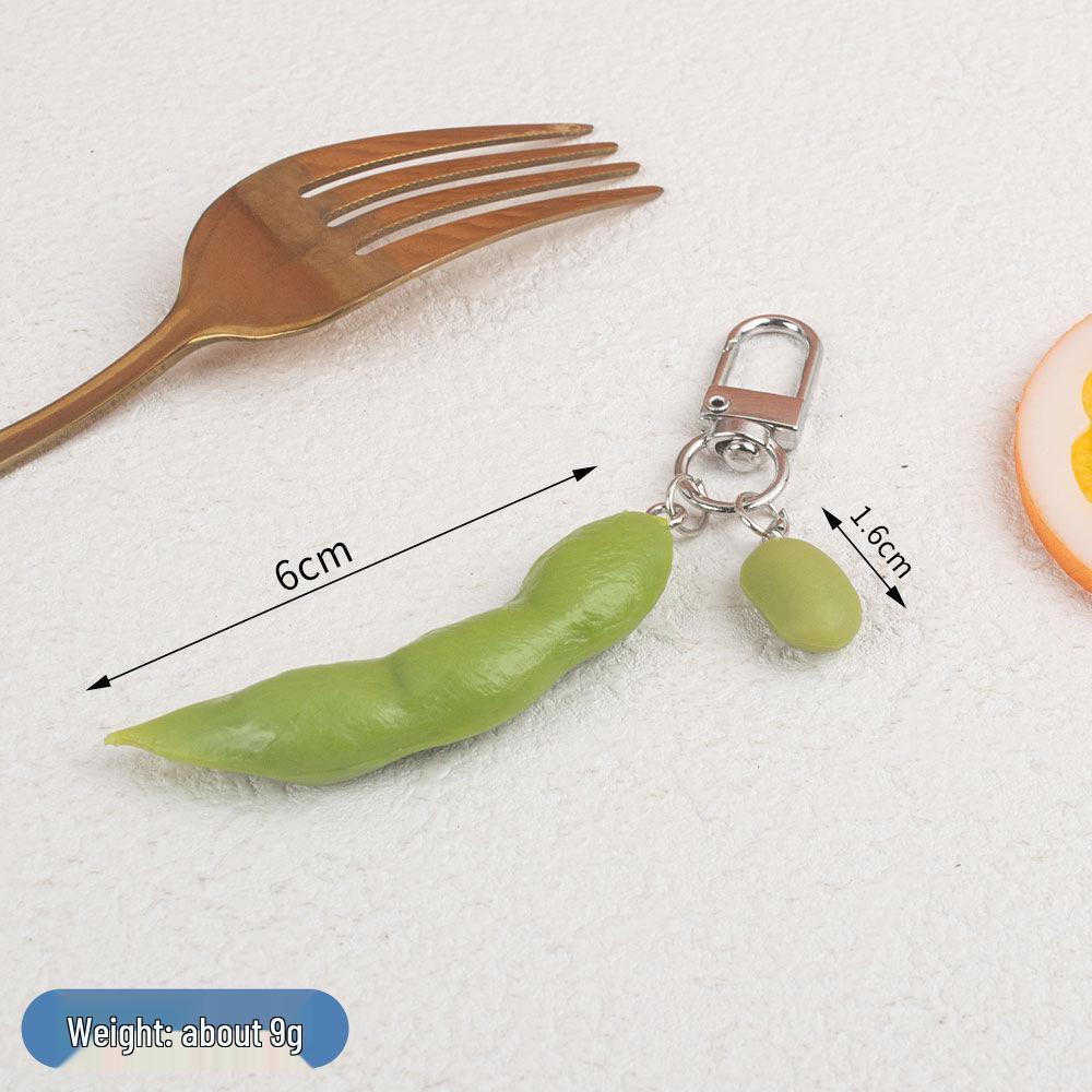Miniature Food Keychain: Fruit, Vegetable & Beef DIY Backpack Pendant Toy