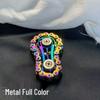 Colorful Gear Chain Fidget Spinner: Anxiety Relief Decompression Tool