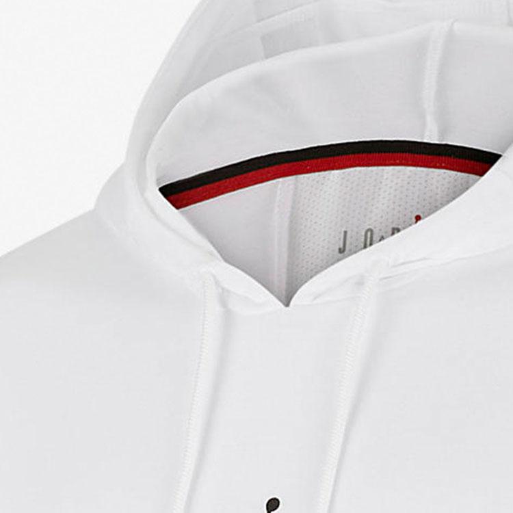 Jordan Air Dri-Fit Graphic Print Hooded Basketball Tank Men Tops White CW0373-100