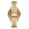 Michael Kors Oversized Runway Mercer Gold-Tone Pavé Logo Watch MK6714
