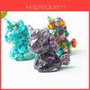 Unicorn Resin Figurine With Handcrafted Crystal Texture For Home Decor And Giftgiving