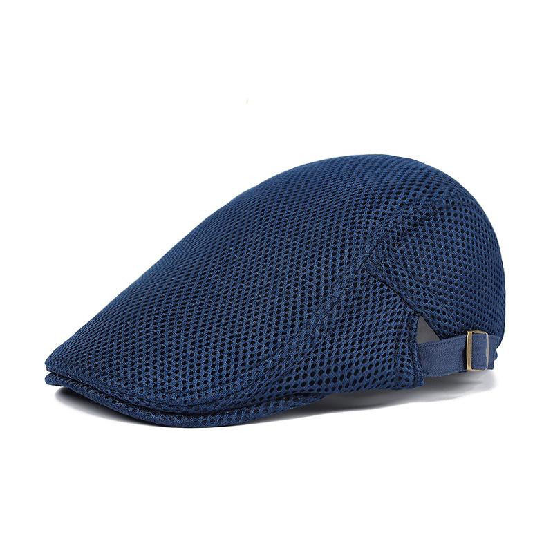 Mesh Duckbill Hat for Men Women Beret for Spring Summer Breathable Forward Hat Wholesale Men's Mesh Duckbill Hat