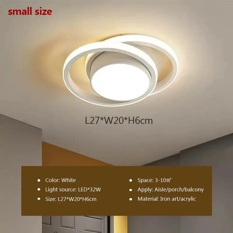 LED Aisle Ceiling Light Body Sensor Ceiling Lamp 36W 32W Bacony Entryway Closet Cloakroom Led Ceiling Lighting Fixtures Lustre