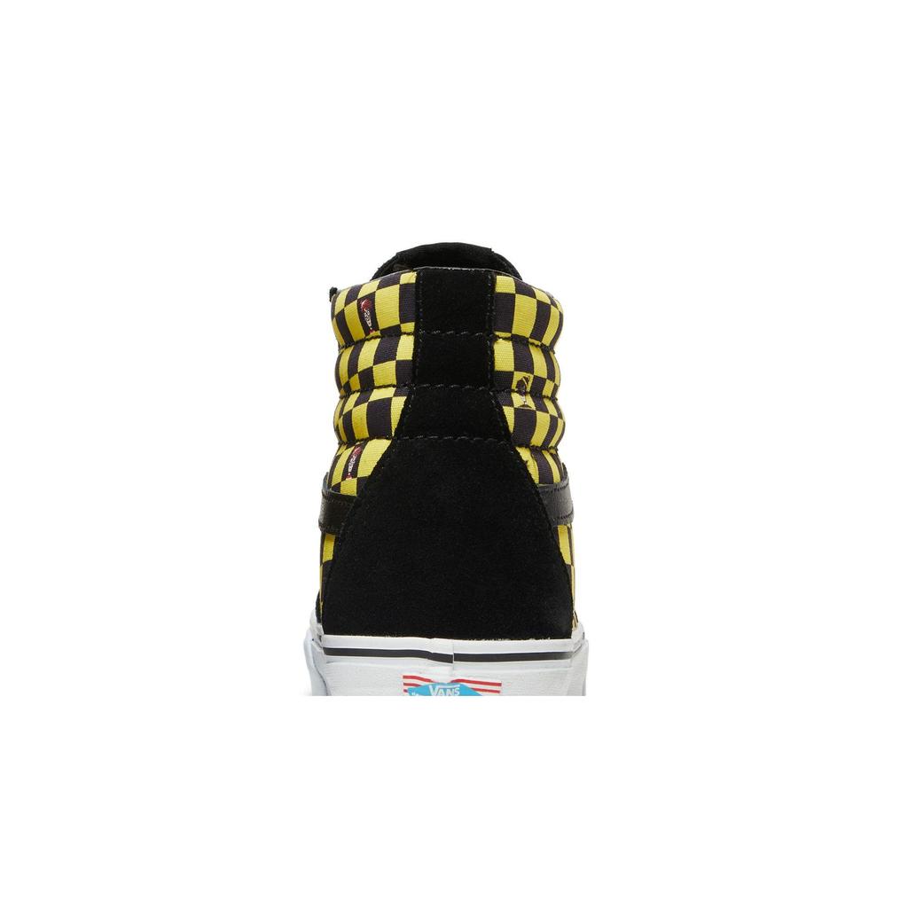Vans Sk8-Hi 'Odlaw' (Unisex) Black / Vibrant Yellow / True White Skateboard Shoes VN0A32QG4UE