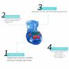 4Pcs/Set Cartoon Breathable Dog Shoes Soft Dog Paw Protector  Outdoor Hiking