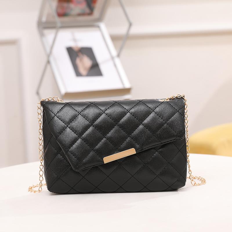 New Diamond Pattern Soft Bag Fashion Trend Chain Single Shoulder Crossbody Women's Bag