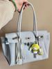 Cross-border Jelly Birkin Style Tote: Explosive Jelly Bag Single Shoulder Handbag