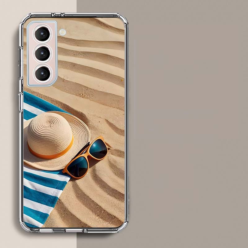 Summer Vibe Sea, Beach, Sand Phone Case For Samsung A16 A26 A36 A56 A17 A15 A25 A35 A55 A14 A24 A34 A54 A04S A05S Galaxy Note 20