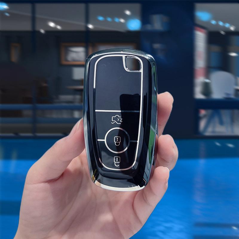 3/4/5 Buttons Soft Tpu Car Key Case Cover Shell Fob For Ford Explorer Mustang Fusion Escape F150 F250 F350 F450 F550 Ford Raptor