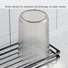 Non-Slip Toothbrush Holder Carbon Steel Electric Toothbrush Stand Toothpaste Shelf  Bathroom