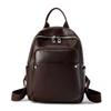 2026 Neuer täglicher Rucksack aus echtem Leder für Damen, Mode, Damen-Reise-Umhängetasche, Kleine Ölwachs-Rindsleder-Rucksack