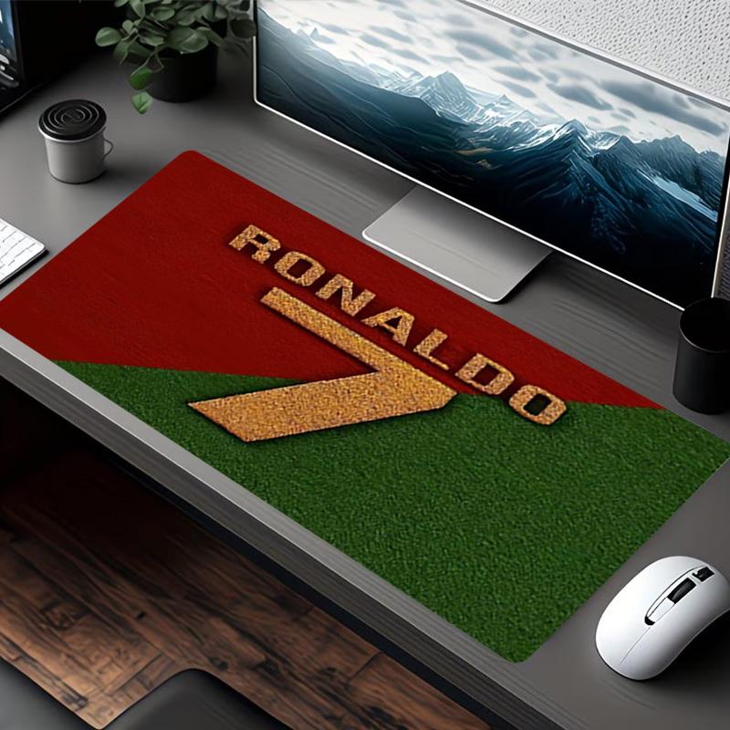 Cristiano Ronaldo Print Mouse Pad, for Keyboard Pad Laptop PC Mat for Office Home Use, Desk Decor, Perfect Birthday Gift for Gamers