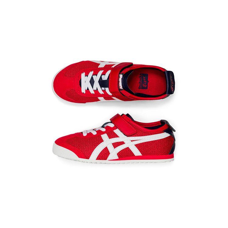 ONITSUKA TIGER Mexico 66 Ps Non-Slip Wear-Resistant Low-Top Casual Shoes Kids Sneaker Red 1184A128-600