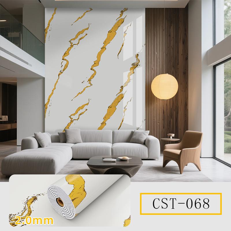 Roll-up Fliesenaufkleber Tapete Selbstklebend Wasserdichte Tapete Verdickter Marmor Verdickte Rolle Dekorative Wandaufkleber
