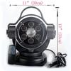 90W 360° Rotating Remote Control Magnetic Searchlight