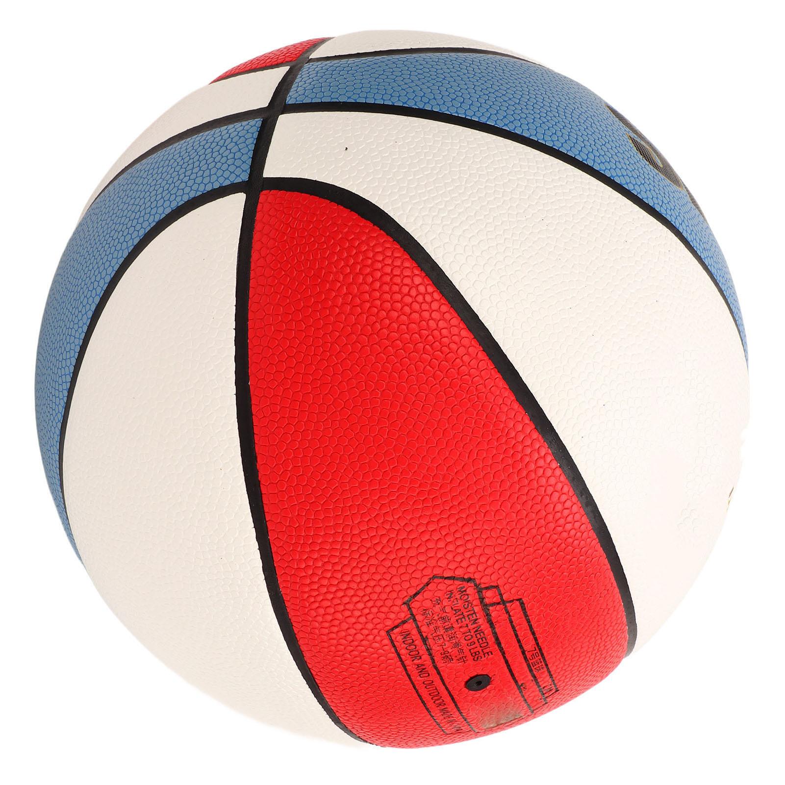 Kids Basketball Size 7 Indoor Outdoor Rubber Mini Youth High Elasticity Basketball for Training Kindergarten