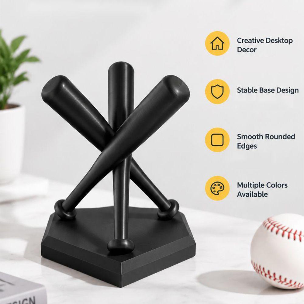 Solid Color 3D Printed Baseball Storage Rack Baseball Support Bracket Softball