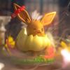 Original Pokemon Action Figures Super Giant Charizard Eevee Collect Miniatures Statues Home Ornaments Children Playthings Celebration Presents