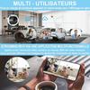 Mini Caméra Espion - LAMPE DU PARFUMEUR - 1080P - Wifi - Détection de mouvement - Noir