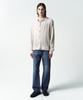 Insilence Sheared Cable Cardigan Light Beige
