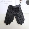 New Women's Sheepskin Gloves Thin Unlined Rivet Style Colored Driving Leather Gloves
