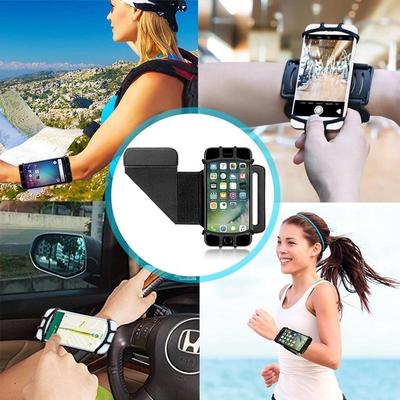 Běžecký náramek Horolezectví Podpora navigace pro 4-7palcový telefon Náramek Fitness Sportovní taška na zápěstí (Bez telefonu)
