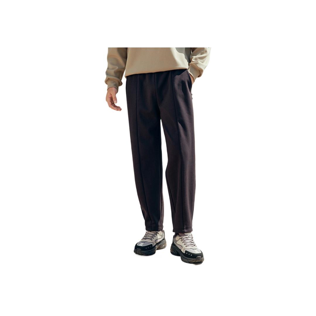 Skechers Sports Alliance Series Skin-Friendly Comfortable Solid Color Knitted Sports Pants Men Pants L325M041-0018 L