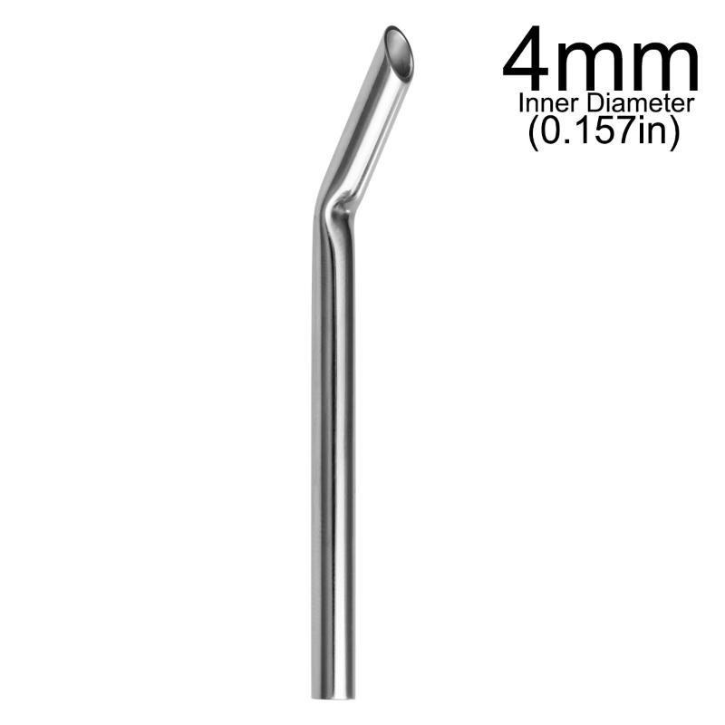 1 Pezzo Tubo Ricevitore per Piercing in Acciaio Inossidabile Strumento Sicuro per Piercing al Corpo per Piercer Novizio Professionista