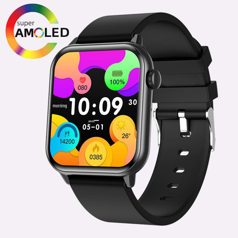 

Женские смарт-часы ZW64 Mini с AMOLED-дисплеем и Bluetooth-трекером здоровья English version чёрный