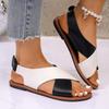 Summer New Shoes Women Sandals Plus Size Walking Shoes Casual Women Shoe Flat Sandals Ladies Party Female Footwear Flat Sandal