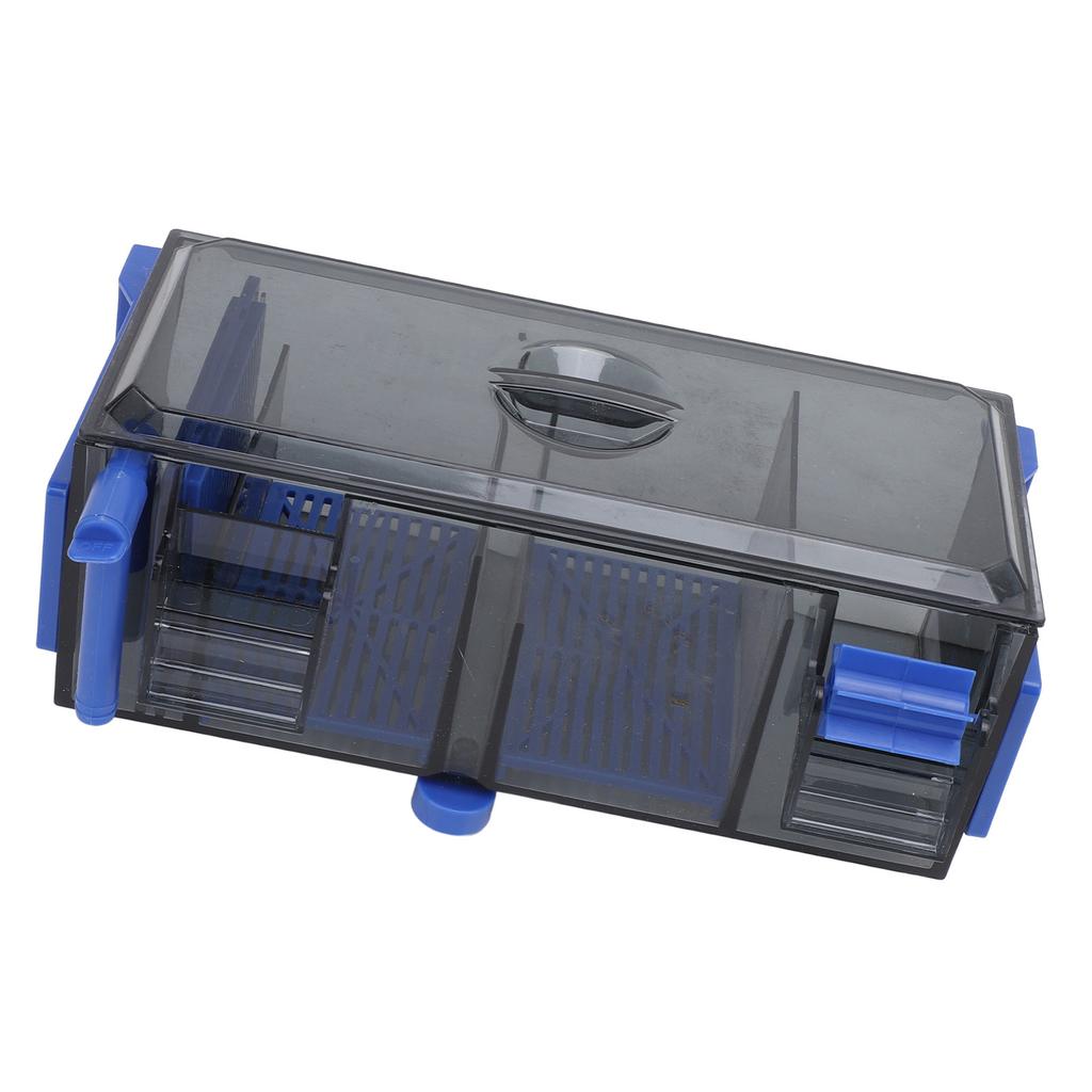 Multi Layer Aquarium Filter Dual Sided Suspension Fish Tank Filter with Filter Media Low Noise