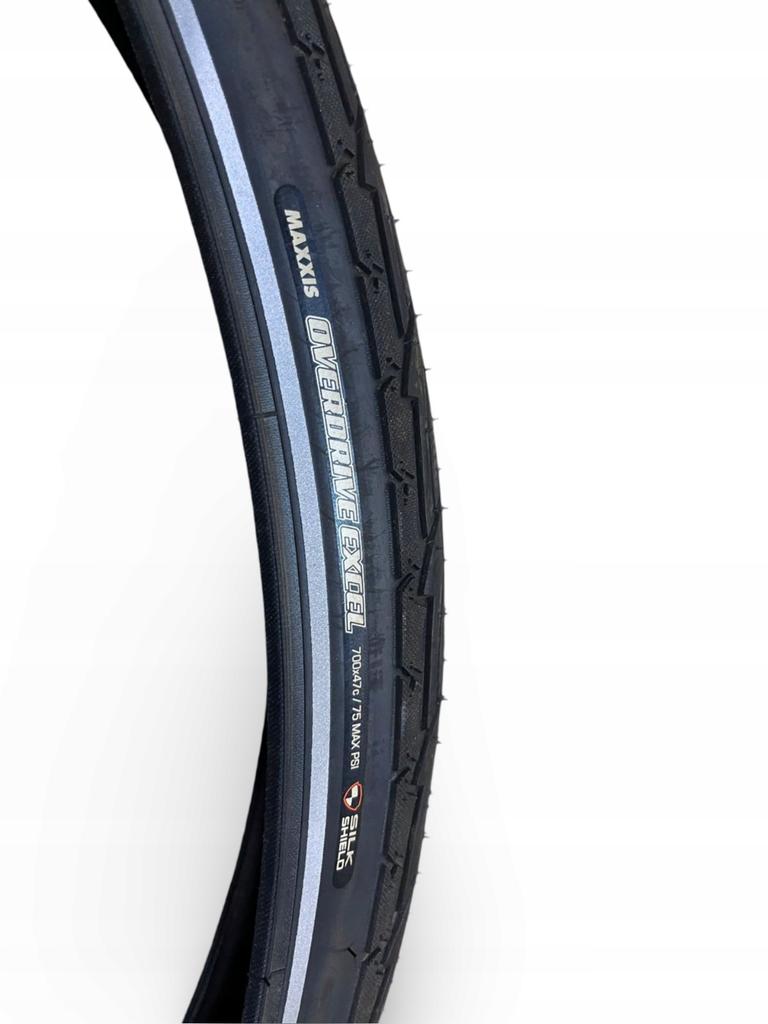 Gravel Tire Maxxis Overdrive Excel 700X47C Reflective Strip 28" Wheels