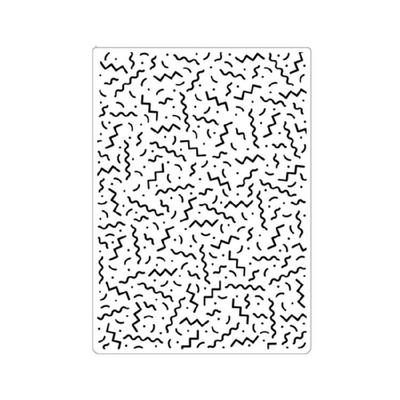 Papier basteln Prägeordner Texturierte künstlerische Muster Prägeschablonen für Kinder Basteln Kartenherstellung Scrapbooking