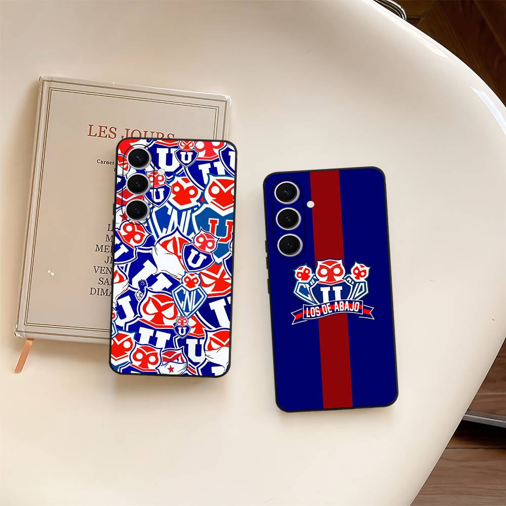 Chile U-University Logo Phone Case For Samsung S 24 Fe 25 Ultra Plus 20 Lite 21 30 22 23 24 22 Ultra 5G Fundas