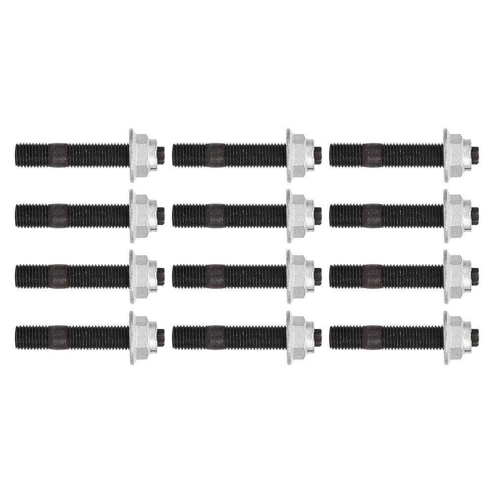 Gorgeri Exhaust Stud Kit, Exhaust Manifold Stud Nut Set 1HZ 1HDT 4. Fits 70 75 80100 Series 9017910128