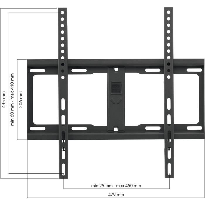 One for all wm4411 support mural pour écran de 81 à 152 cm (32 à 60")