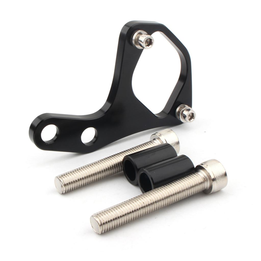 Ignition Key Relocation Bracket Black A For Tr Bonneville Scrambler T100 01-15