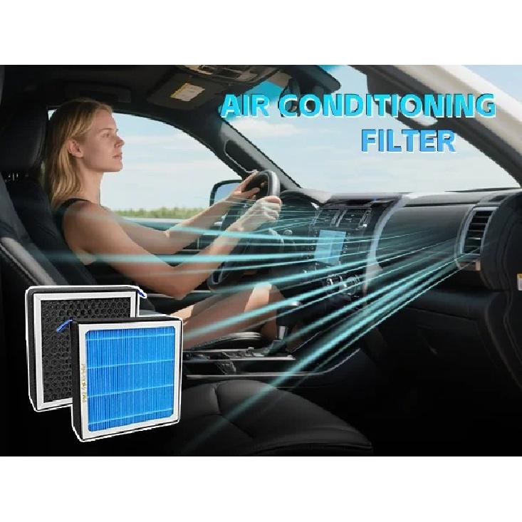 For Ford Expedition F-150 2015 2016 2017 2018 2019 2020 2021 2022 Car Air Filter Conditioner Replacement Kit Car Accessories