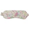 Koji Company Eye Mask, Azuki Bean Eye Pillow, Hot, Made In Japan, Floral Rose Garden Pattern, 187434
