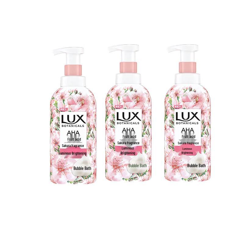 Lux Plant Extract Essential Oil Cherry Blossom Shower Gel