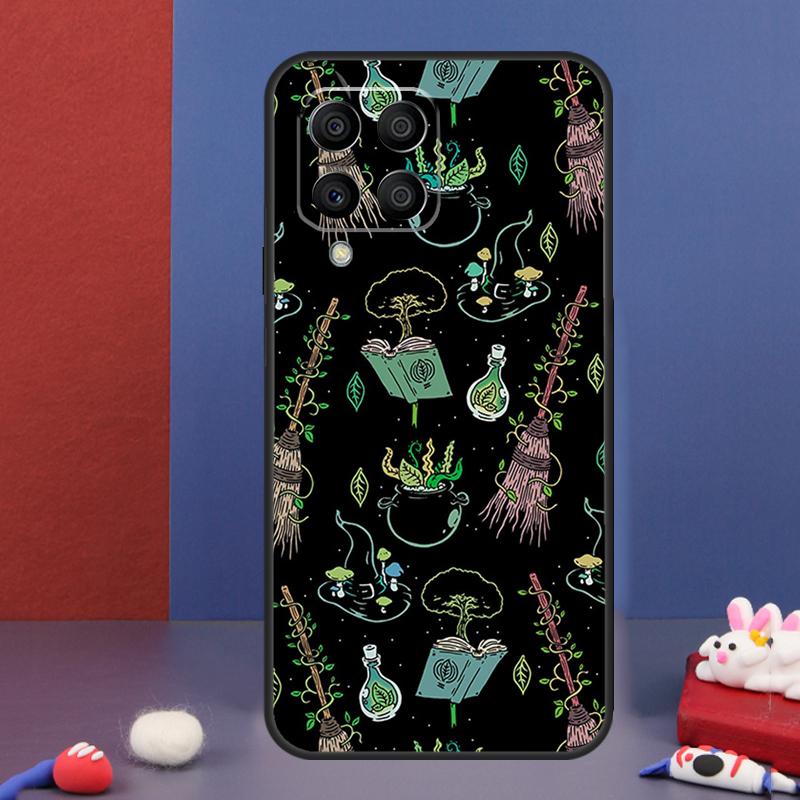 girly Forest Witch Cowgirl Rodeo Case For Samsung Galaxy M32 M52 M12 M16 M14 M54 M13 M33 M53 M56 M36 M31 M11 M35 M55 M15 M06