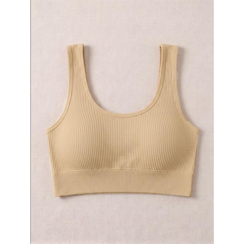 Women Seamless Shockproof Sports Tank Top Beauty Back Push Up Gym Yoga Workout